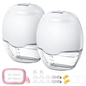 2/1pcs Wearable Breast Pump Hands Free Electric Breast Pumps